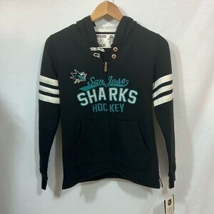 San Jose Sharks CCM Full Zip NHL Hoodie
